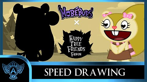 Speed Drawing: Happy Tree Friends Fanon - Chocolatey | Mobebuds Style