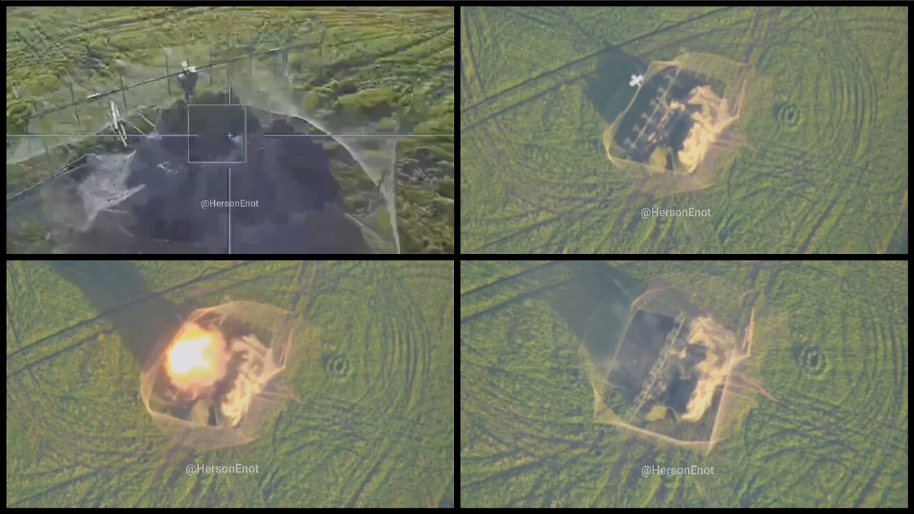 Russian Lancet UAV hits Ukrainian P-18 early warning radar