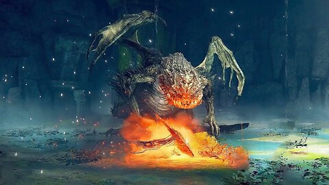Elden Ring Gameplay HQ 1080 60 FPS - Magma Wyrm Makar