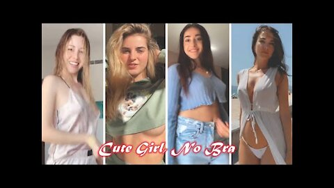 Cute Girl No Bra #07 Braless Beauty Tiktok Compilation #Viral​ #NoBra​? #Mostview​? #Cutegirls