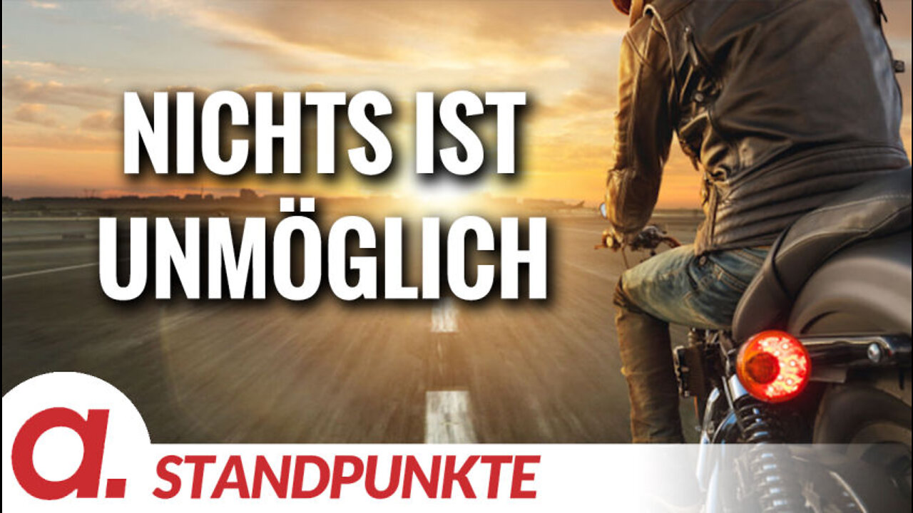 Nichts ist unmöglich | Von Tom-Oliver Regenauer