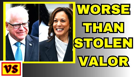 THESE Harris and Walz policies will steal CHILDHOOD! Worse than stolen valor