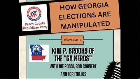 Joe Rossi Presents to Peach County Republican Party - July 16, 2024