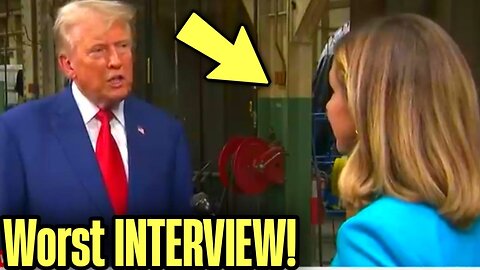 Trump makes HUGE MISTAKE as SURPRISE Interview GOES WRONG