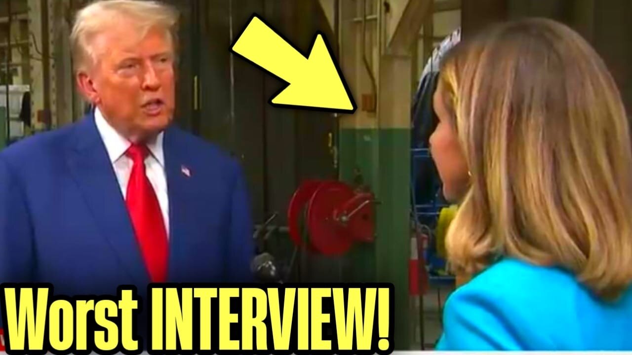 Trump makes HUGE MISTAKE as SURPRISE Interview GOES WRONG