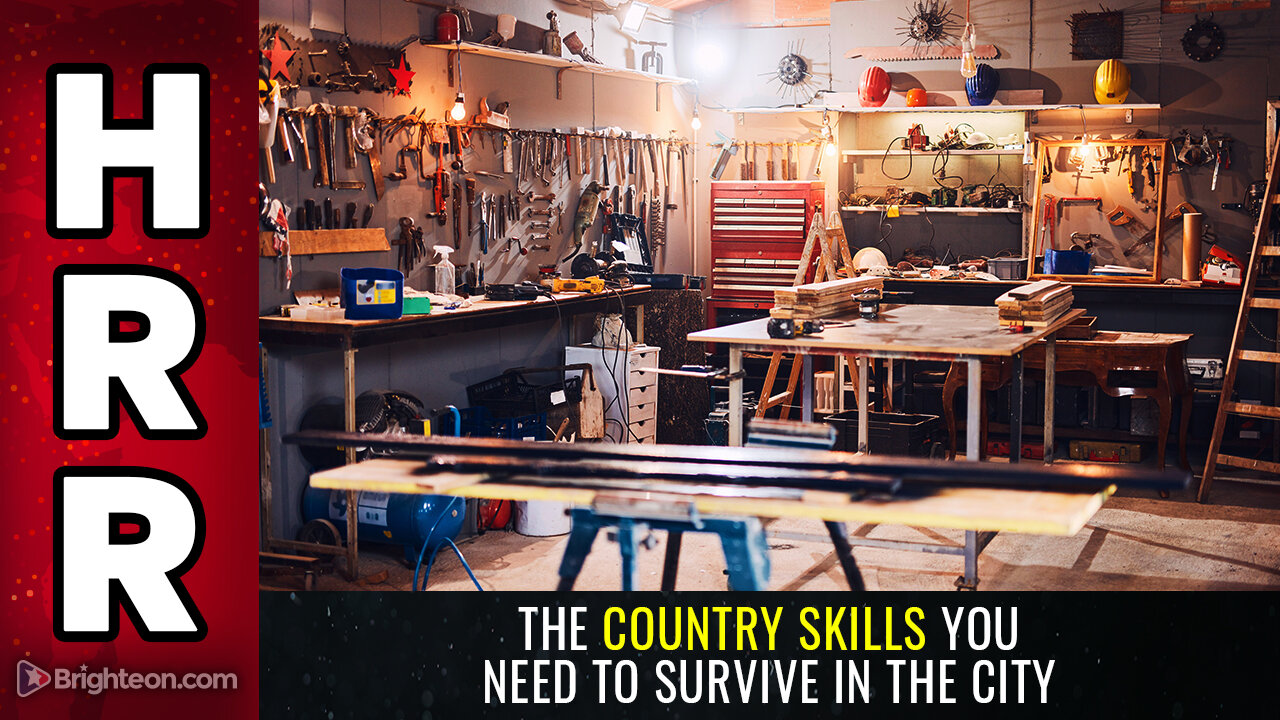 The COUNTRY skills you need to survive in the CITY