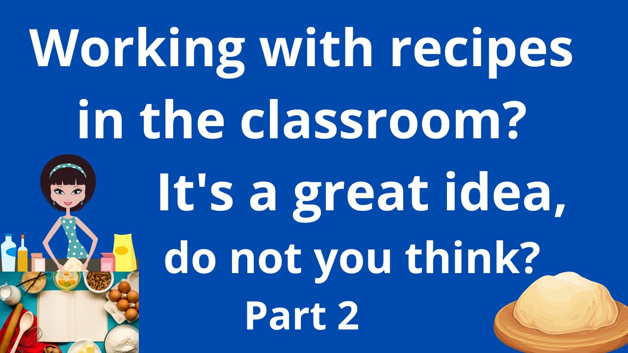 Working with recipes in the classroom: Stuffing for esfiha.