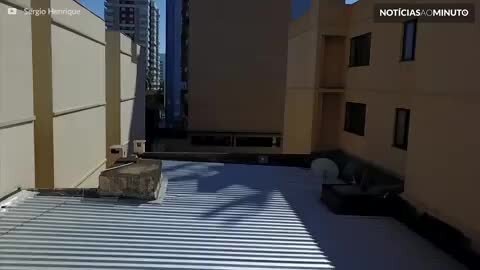 Filho usa drone para assustar sua mãe