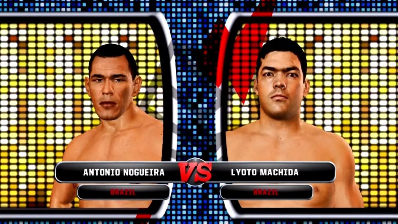 UFC Undisputed 3 Gameplay Lyoto Machida vs Antonio Nogueira (Pride)