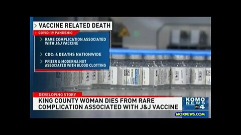 Seattle Woman Dies After Getting Johnson & Johnson Vaccine!