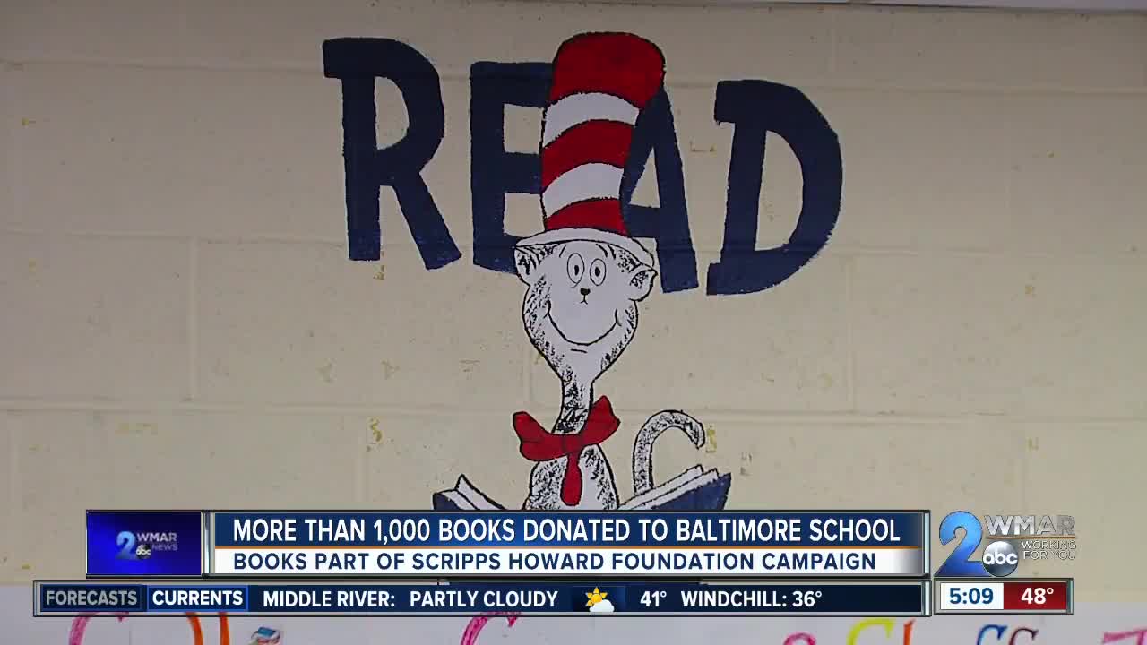 Scripps Howard Foundation donates books to students at Callaway Elementary School