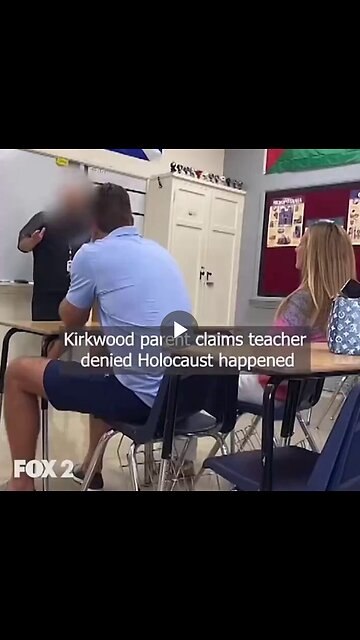 An 8th grade social studies teacher at a Missouri school denies the Holocaust