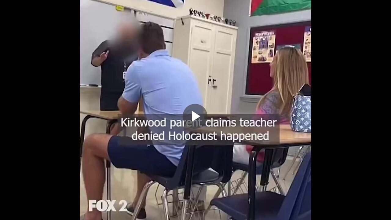 An 8th grade social studies teacher at a Missouri school denies the Holocaust