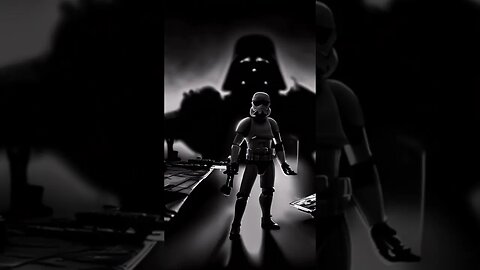 AI - Star Wars black and white #aiart #starwars #blackandwhite