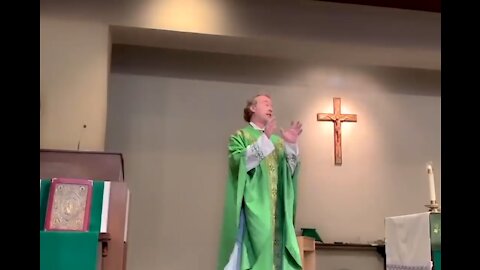 Priest William Kosco slams Joe Biden and 'cowardice' of bishops in viral homily