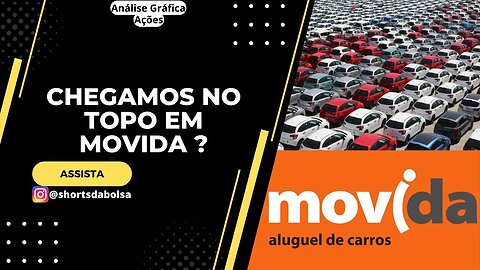 VENDER AÇÕES DA MOVIDA ?? CHEGANOS NO TOPO ? ANÁLISE GRÁFICA HOJE !