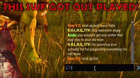 #Shorts #fullmatch 😤THIS SWF WAS ANGRY😤 (Dead By Daylight G.H.L.H.Q)