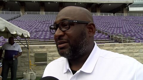 Kansas State Football | Brian Anderson talks about the competition at running back