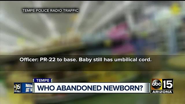 New information released after baby found abandoned in Tempe parking lot