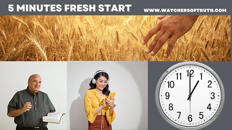 5 Minute Fresh Start Daily Devotion