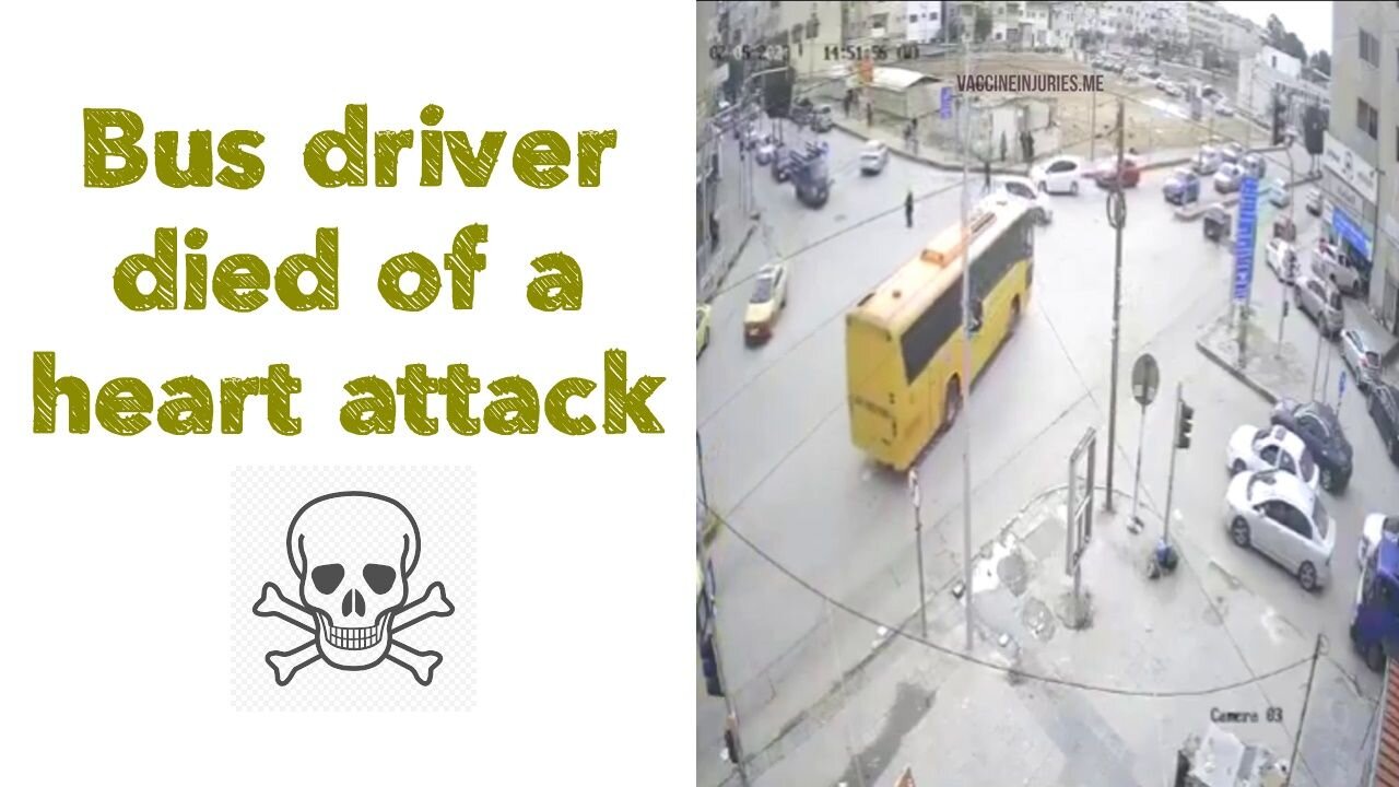 Bus driver died of a heart attack ☠️