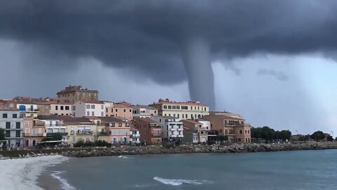 🇨🇵 Tornado in Corsica, France 🇨🇵