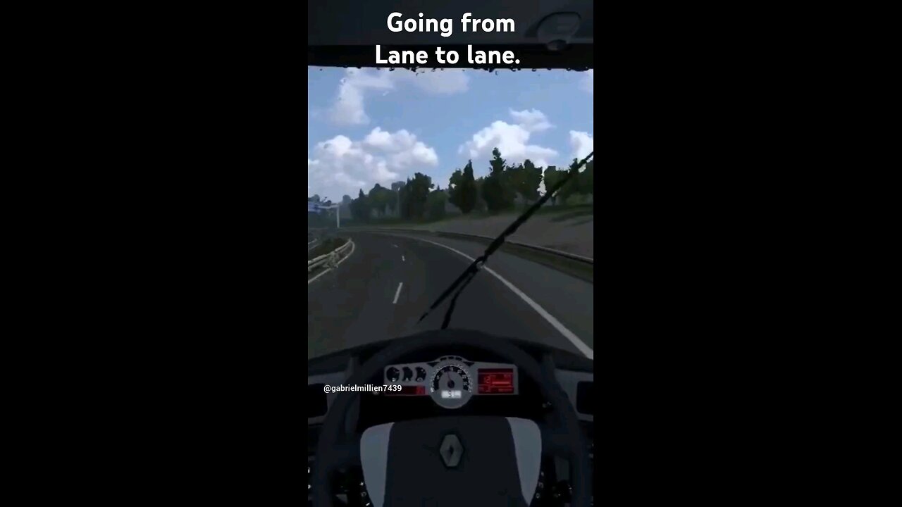Going from one lane to another