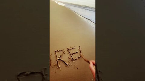 The waves took my DREAM away!. #shorts #youtubeshorts #beach