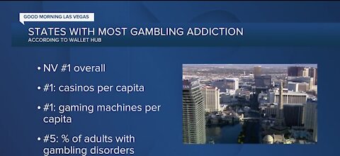 Study: Nevada ranked 5th for adults with gambling disorders