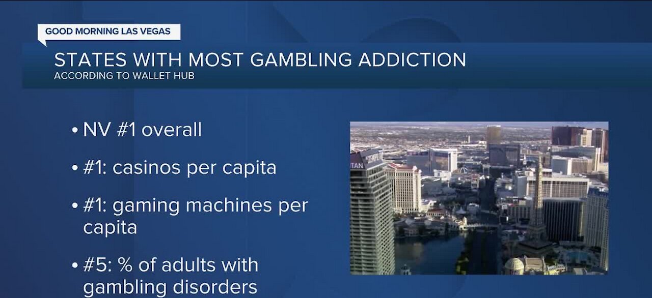 Study: Nevada ranked 5th for adults with gambling disorders