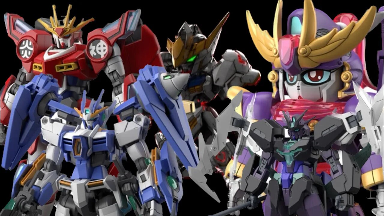 HG/SD 高達創戰元宇宙 (GUNDAM BUILD METAVERSE) SHIN BURNING GUNDAM PLUTINE GUNDAM & MORE!!!