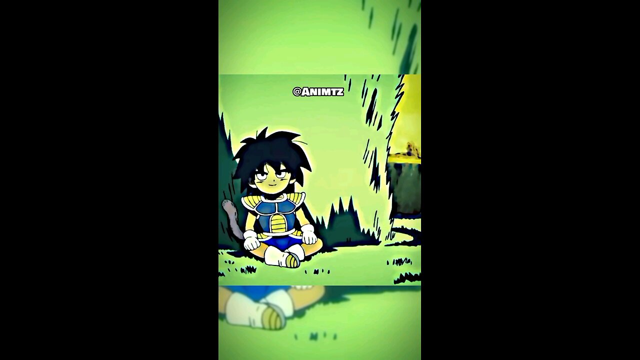Broly and his friend Ba's sad story #dbz #dbs #amv #anime #broly #goku #viral