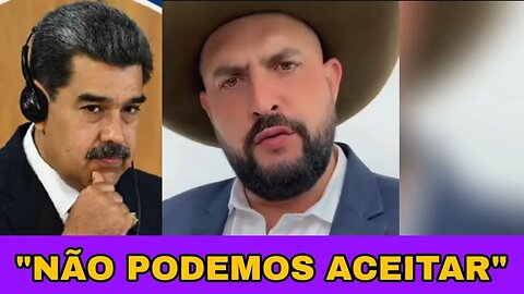 Deputado Zé Trovão cobra prisão de Nicólas Maduro no Brasil