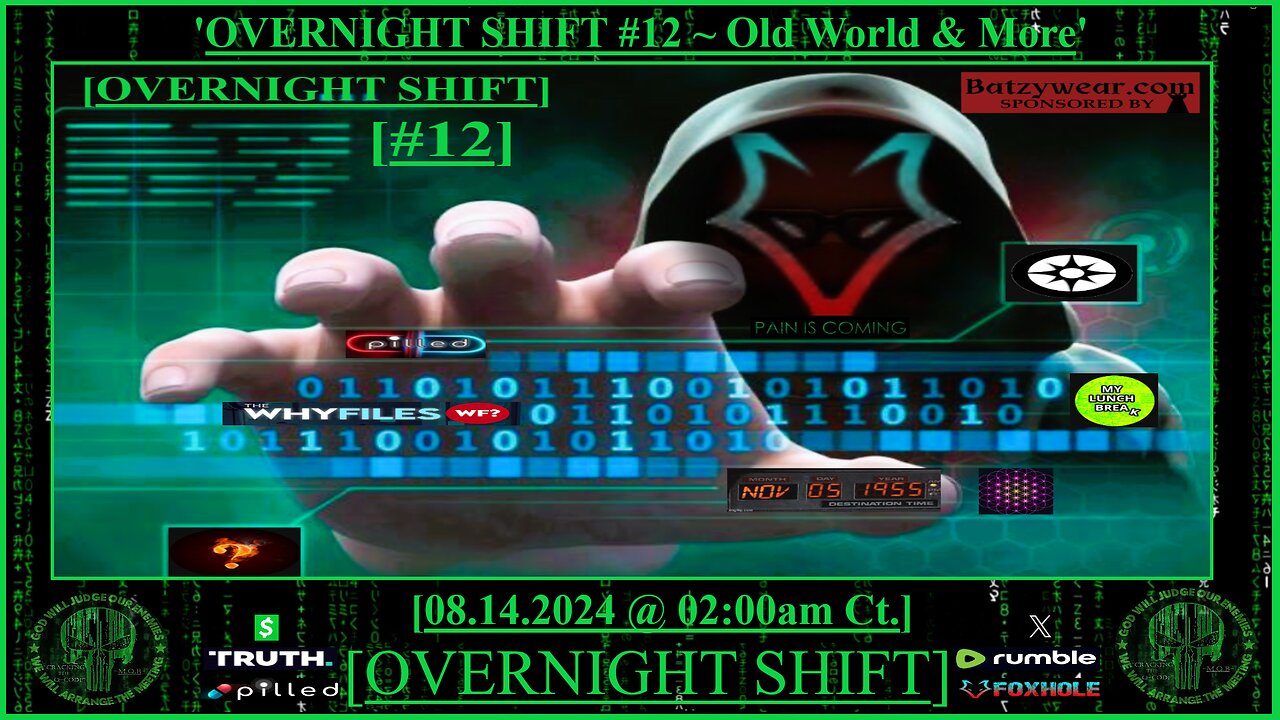 "OVERNIGHT SHIFT #12" - 'Old World & More'