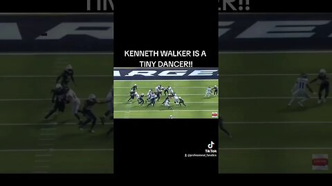 Kenneth Walker is a tiny dancer.. #nfl #fantasyfootball #subscribe #like #shorts #comment