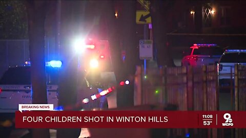 Police: Shooting in Winton Hills injures four children