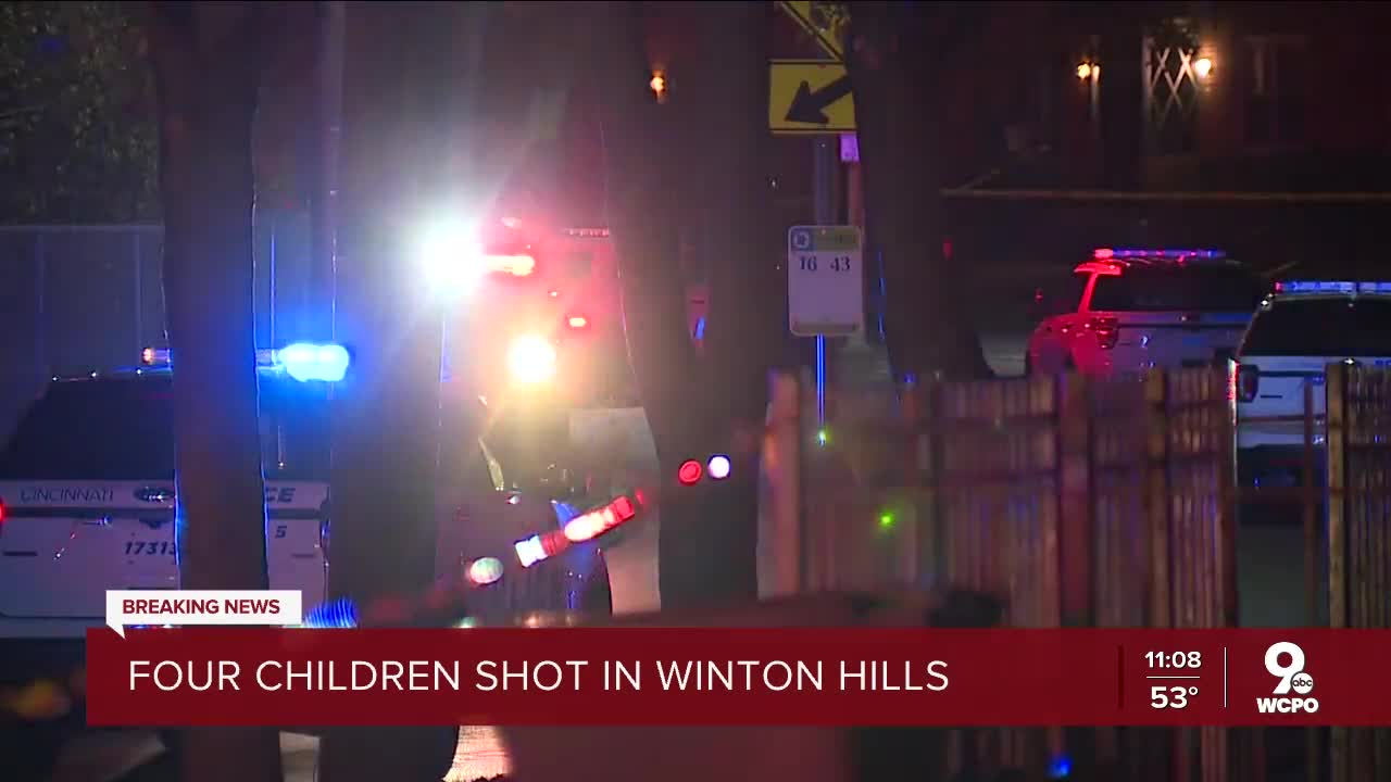 Police: Shooting in Winton Hills injures four children