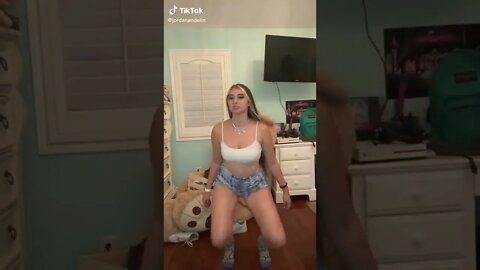 Girl backs it up on a teddy bear lol