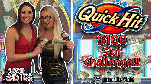🔥Who Will HEAT UP 🔥To Win This 🎰WILD SLOT LADIES $100 Challenge🎰 on QUICK HITS???