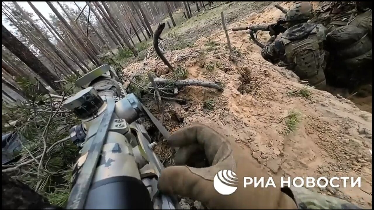 Russian snipers at work POV