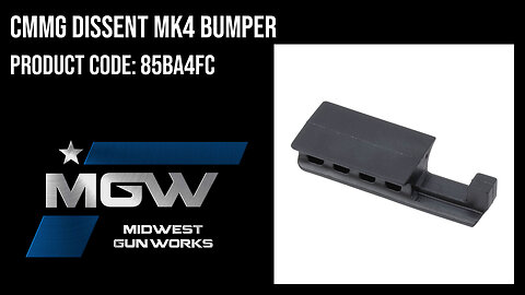 CMMG Dissent MK4 Bumper - 85BA4FC