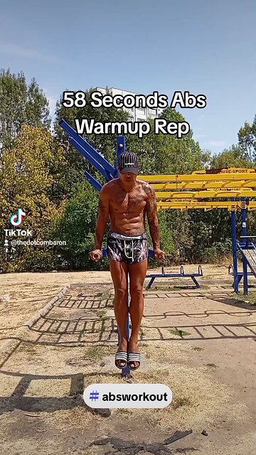 58 Seconds Abs Warmup Rep