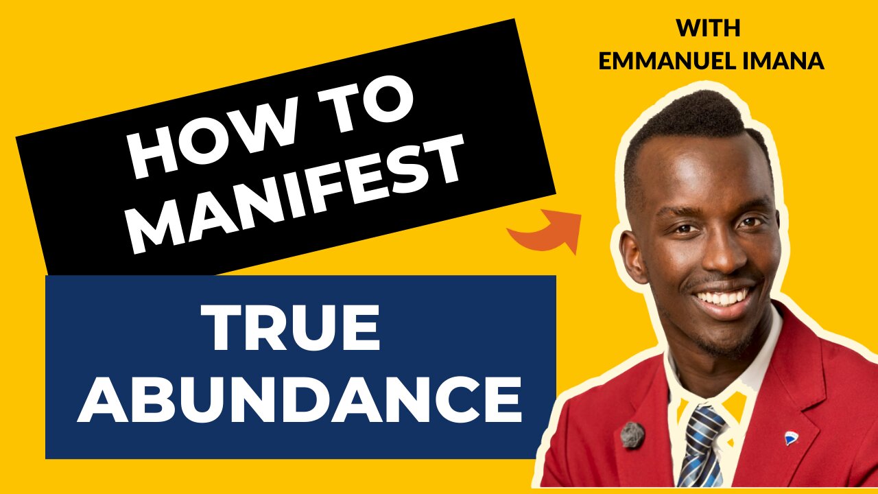Rants About Humanity #016 - Emmanuel Imana | How To Manifest TRUE ABUNDANCE