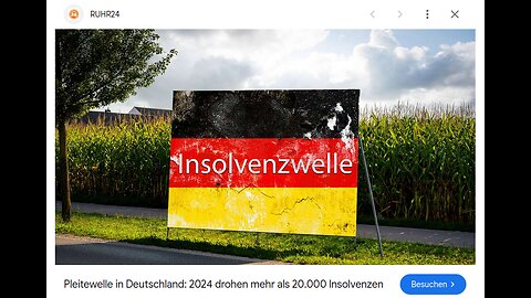 Insolvenzen in Deutschland nehmen zu