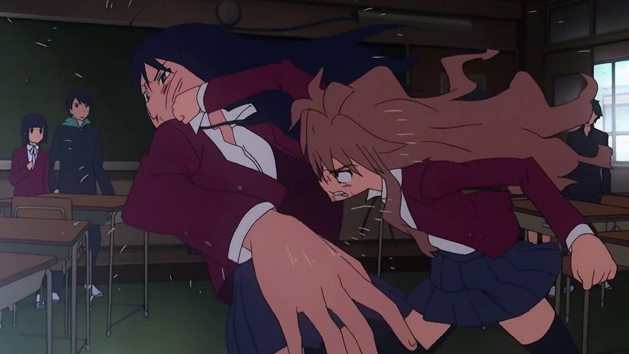 Toradora - Taiga vs Sumire