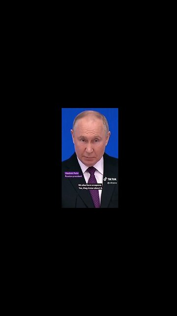 🚨 Putin Warns the West to NOT SEND TROOPS TO UKRAINE TO WAR AGAINST RUSSIA - Says They Have WEAPONS Capable of Hitting or Country!