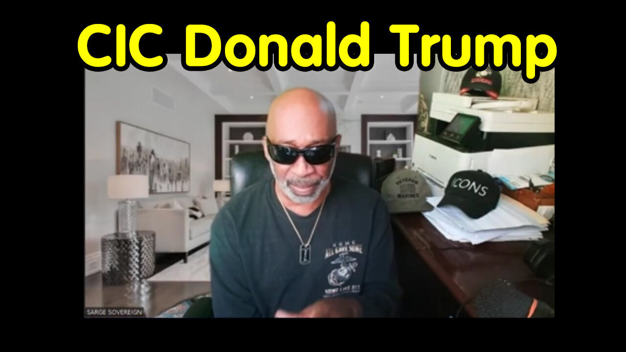 CIC Donald Trump - Sarge Major Intel - 7/14/24..