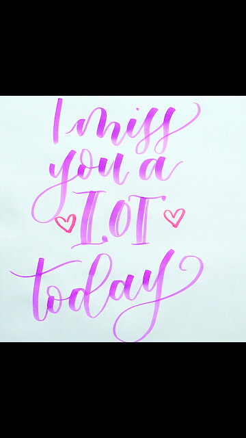 I Miss You A Lot Today [GMG Originals]