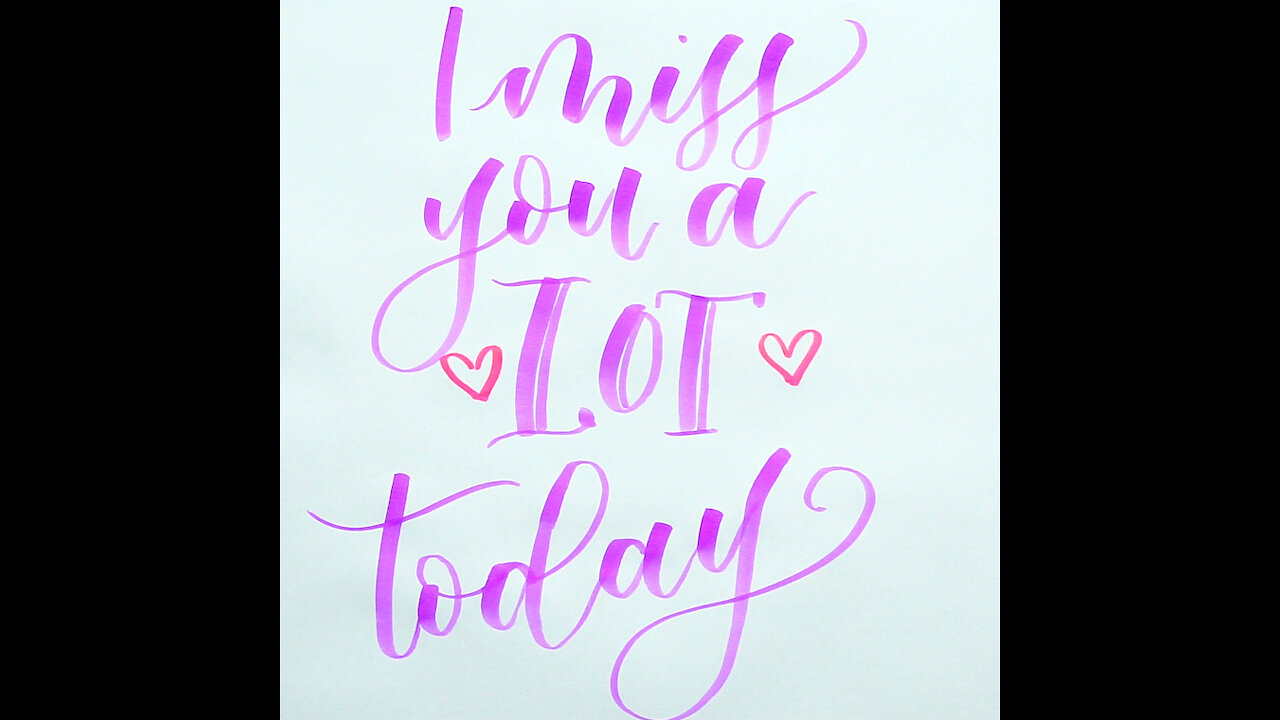 I Miss You A Lot Today [GMG Originals]