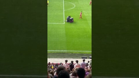 Pitch Invasion "YoureAJokeman" at the Sidemen Charity Match 2022 GONE WRONG #SidemenCharityMatch2022